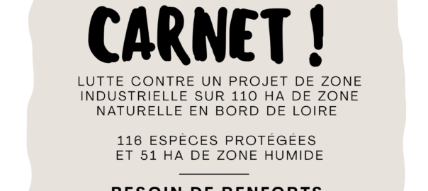 Affiche de soutien à la ZAD du Carnet